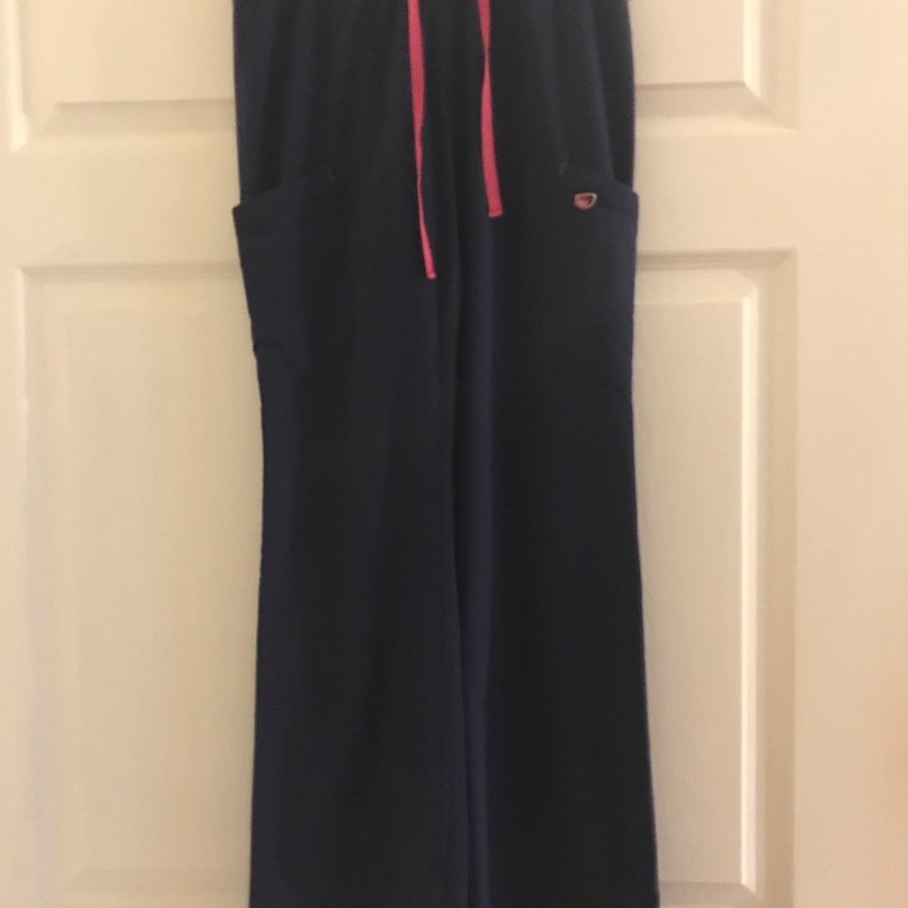 Smitten black scrub pants